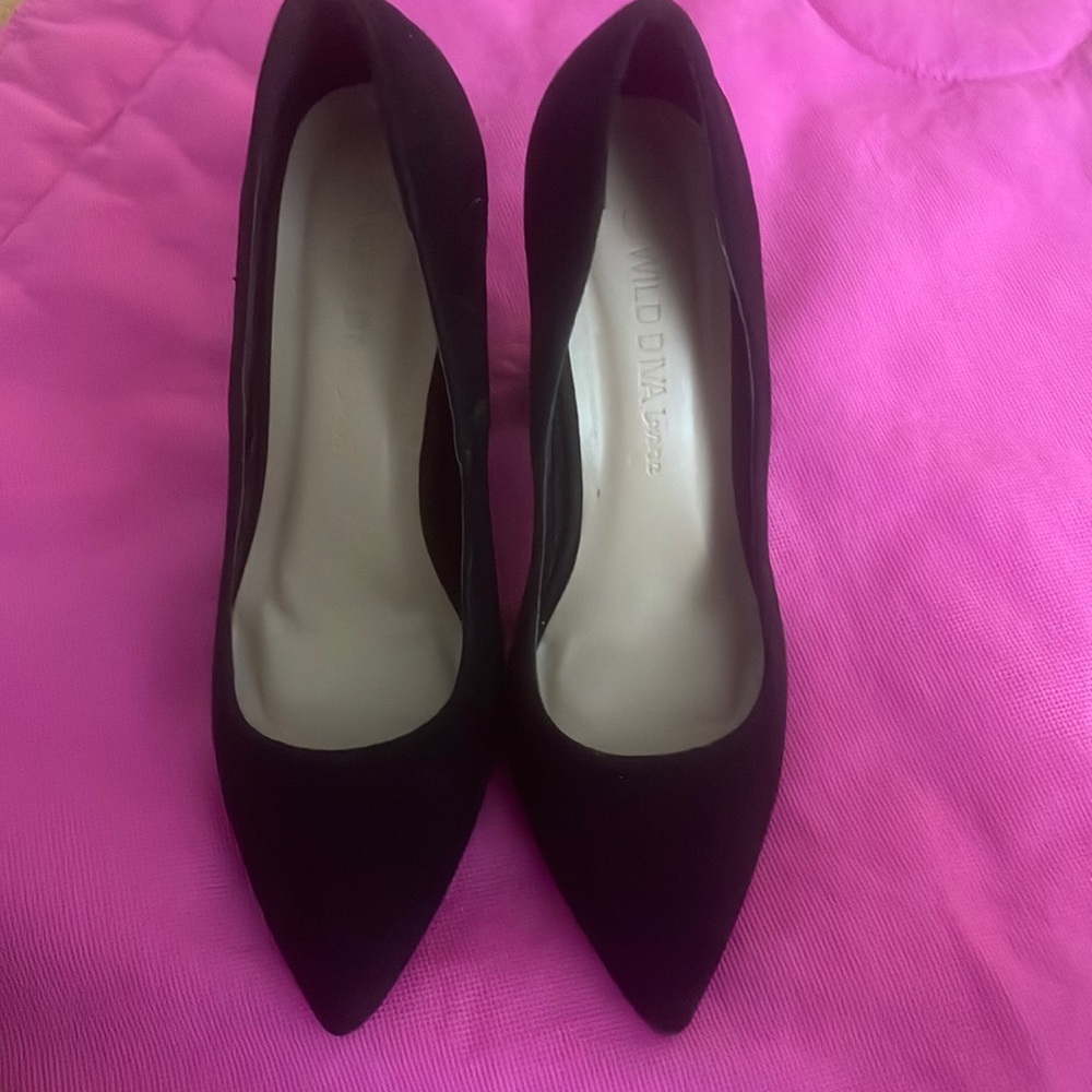 black heels